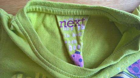 Tricko hello flower s dievcatkom, next,86