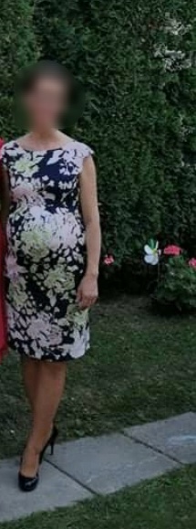 Tehotenske šaty elpasa, s