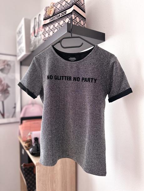 Trblietavý top, reserved,xs