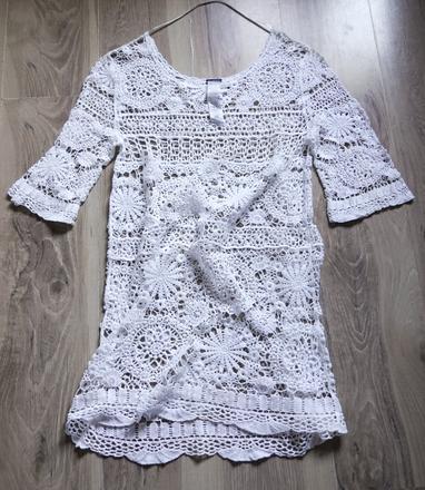 Háčkované šaty calzedonia, calzedonia,s