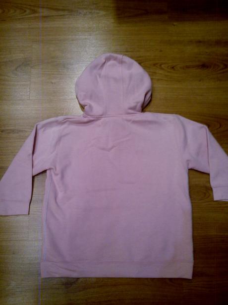 Dievčenská ružová teplá mikinka, 110