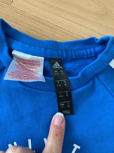 Detska mikina adidas, adidas,98