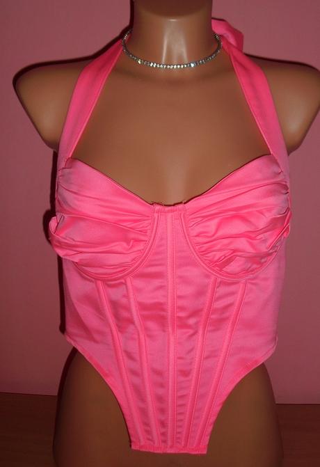 Bikiny korzetova bralet na zips, m