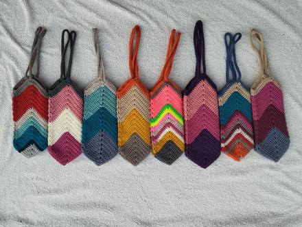 Nová háčkovaná taška, 