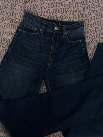 Široké modré džínsy, amisu,xs