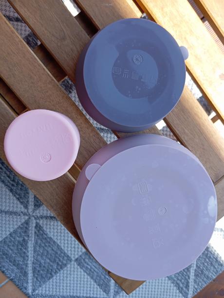 Jedálenský set, silikónový, 