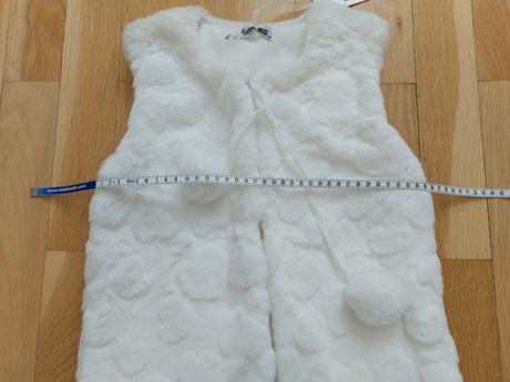 Kožušinová vesta happy house 5y ( 110cm), 110