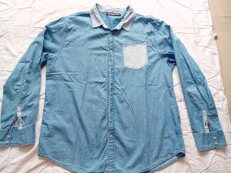 Košeľa riflova, xl