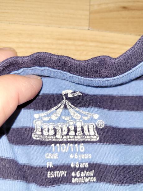 Tričko dl.rukáv, lupilu,122