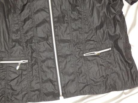 Kvalitná čierna bundička, xl