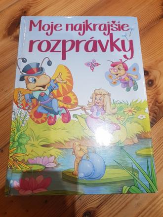 Kniha moje najkrajsie rozpravky 350 strán, 