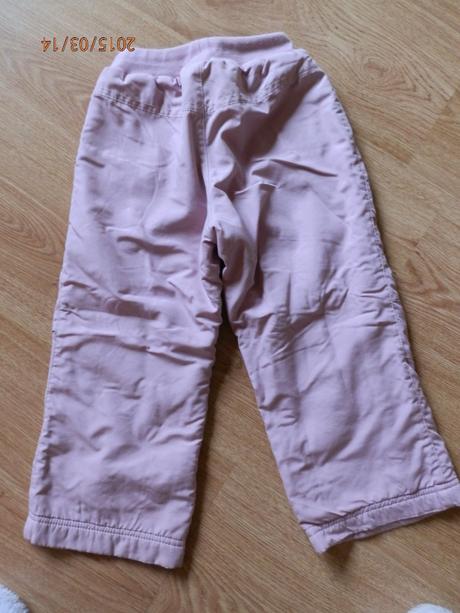 Zateplené nohavice, 104