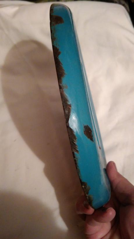 Stará modrá pokrievka,