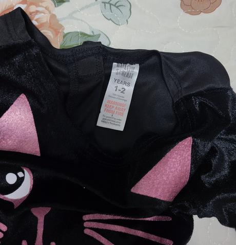 Karnevalové šaty mačička na 1-2 roky, 