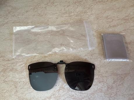 Klip , násada proti slnku na dioptr. okuluare, 