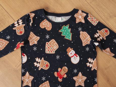 Vianočné tričko lindex 122 (6-7r.) perníky, lindex,122