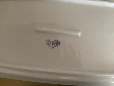 Porcelánový podnos, 