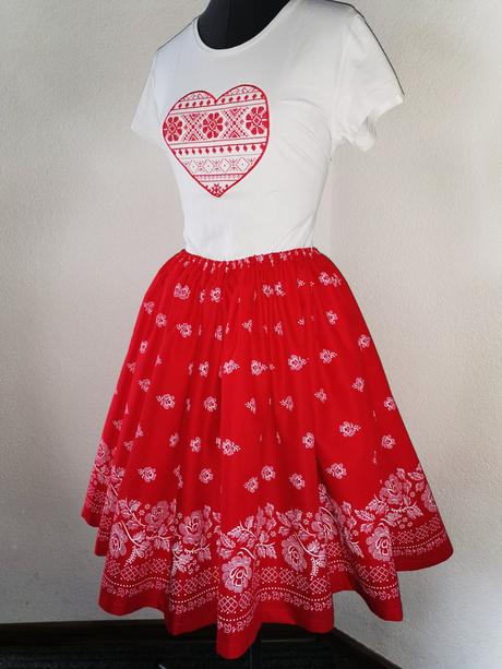 Folklórna sukna, l - xxxl