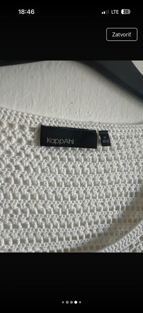 Kappahl trendy sietovany kvalitny kardigan kratky, kappahl,40