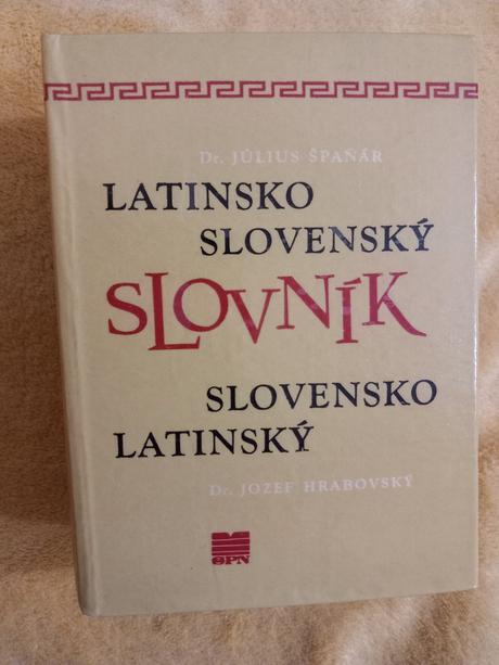 Latinsko-slovenský slovník,
