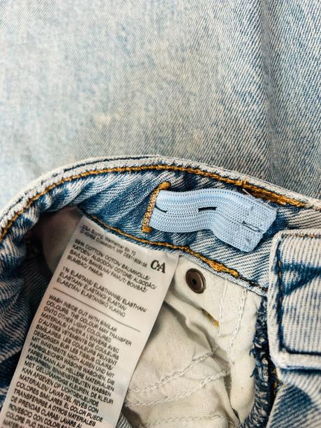 Štýlové bavlnené široké rifle značky c&a, c&a,152