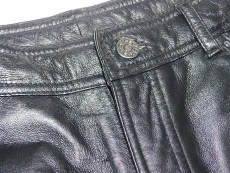 Luxusne panske kožene nohavice, 32 / m