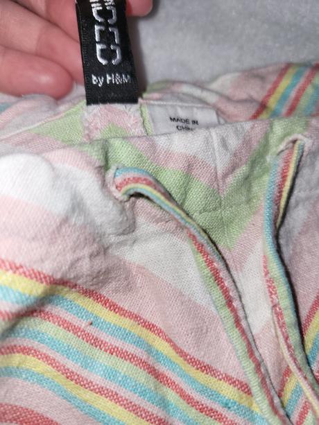 Dúhová sukňa, h&m,38