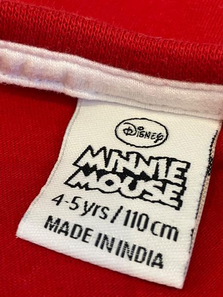 Dievčenské tričko s flitrami minnie (4-5r.), disney,110