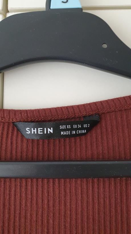 Dámsky crop top svetrík shein, 34