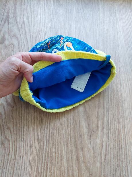 Zateplena flisom ciapka robot  decathlon, wedze