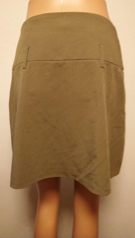 Dámska krátka olivová sukňa, casa blanca, xs