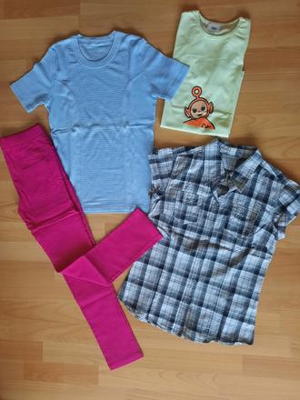 Balík dievčenského oblečenia, 140–152