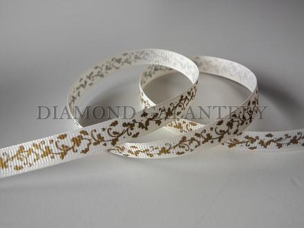 Stuha vianočná zlatá, 