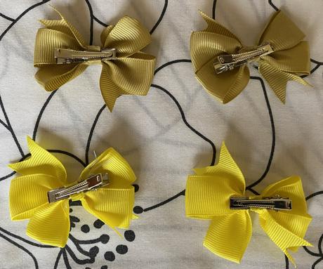 Mašličky so štipcami + sponky - pukačky - 8ks + 1,