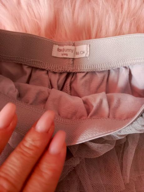 Tylová suknička, fox & bunny,86