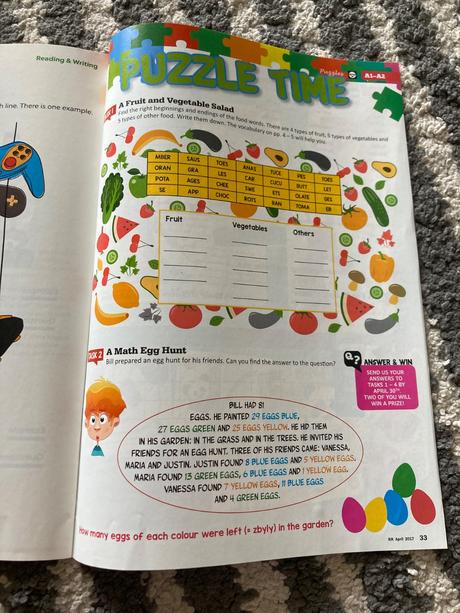 Mix anglických časopisov a mapa, 