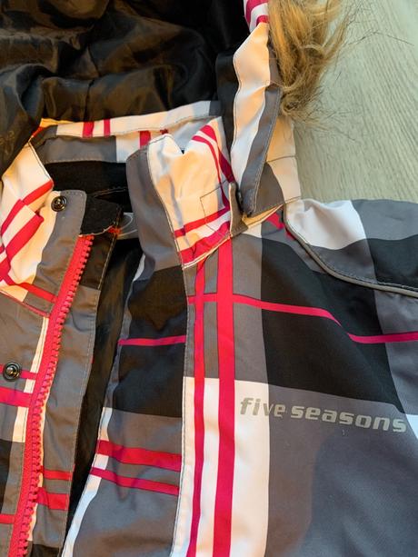 Zimná súprava-vetrovka a lyžiarske nohavice, 122