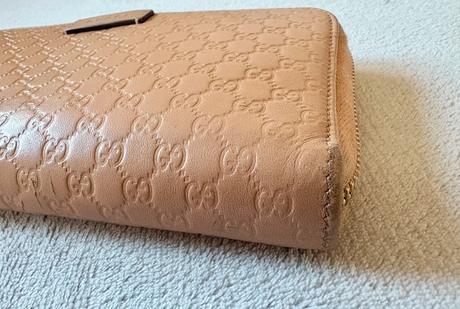 Peňaženka gucci micro guccissima beige, gucci