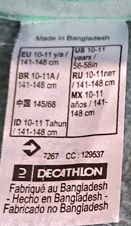 Flisová mikina 140/146, decathlon,140