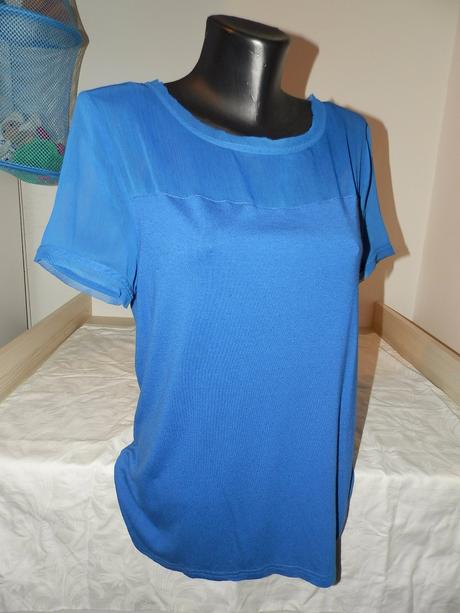 Moderný top l so zipsom, h&m,l