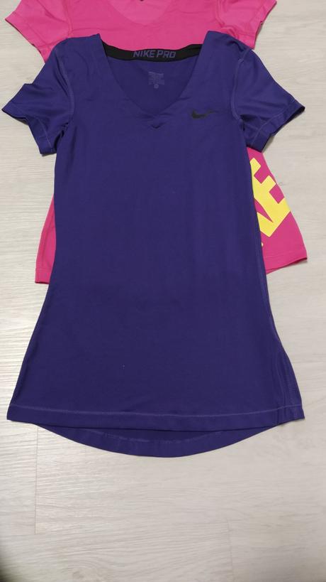 3x športové tričko, nike,xs