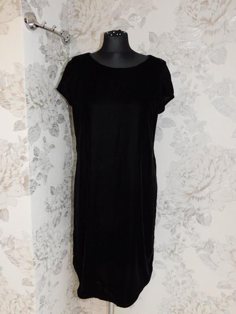 Pekne zamatove saty, lindex,36