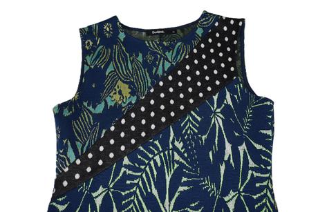 Desigual - letné elastické šaty veľ.m, desigual,m