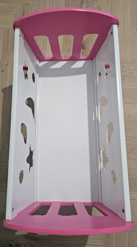 Drevená kolíska pre bábiky, šírka (cm): 35,dĺžka (cm): 50