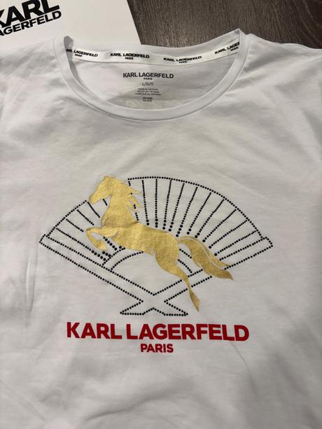 Karl lagerfeld damske tričko l, l