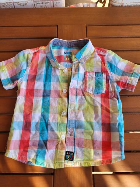 Košeľa s krátkym rukávom, f&f,80