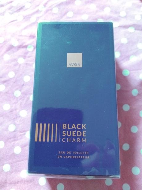 Toaletná voda black suede charm  avon, 
