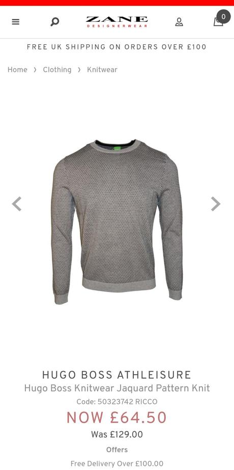 Vlnený sveter hugo boss, hugo boss,xl