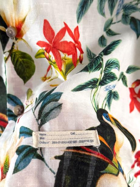 Luxusná lanová  košeľa alessandro lamura milano, m