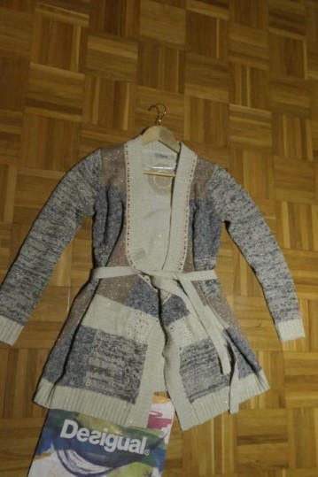 Desigual original luxusny kardigan nepouzivany s-l, desigual,l / m / s